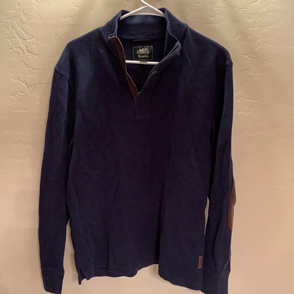 Roots Other - ROOTS Canada Navy 1/4 Zip Sweater